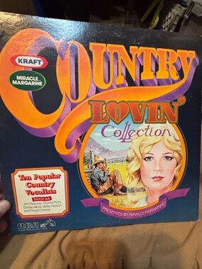 Kraft Country Lovin' Collection Vinyl Record - Navy & Orange